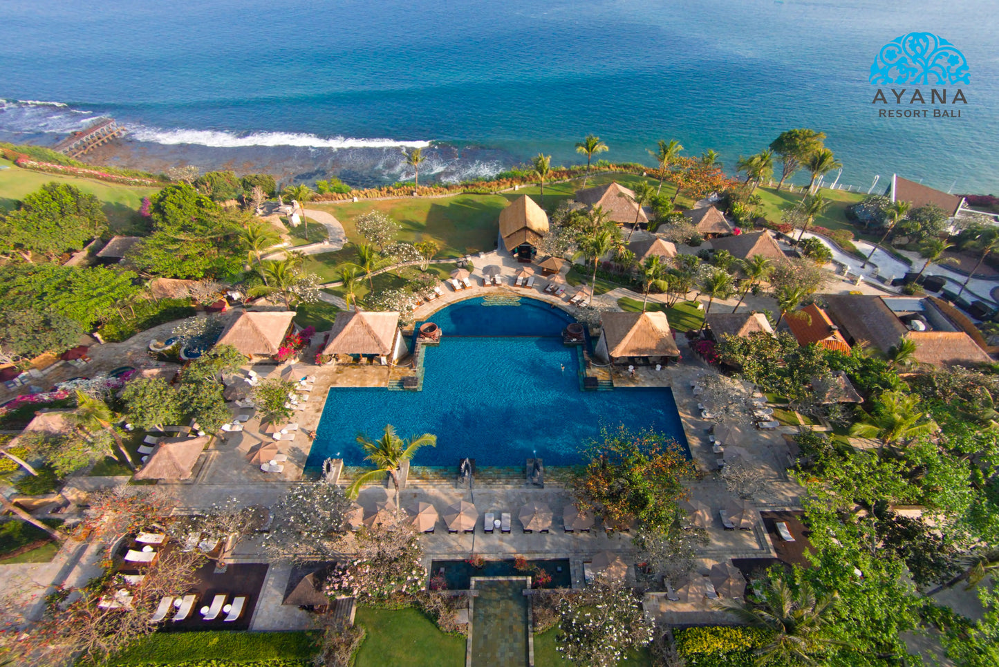 アヤナリゾートの空撮写真